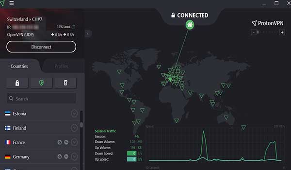 Features of Proton VPN