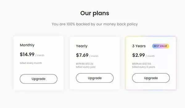 Pricing Plans